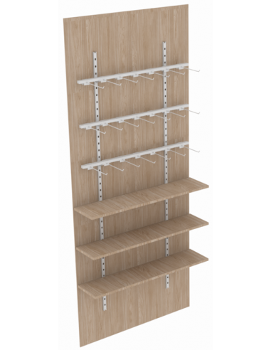 Modulo Expositor 3 Prateleiras + 3...