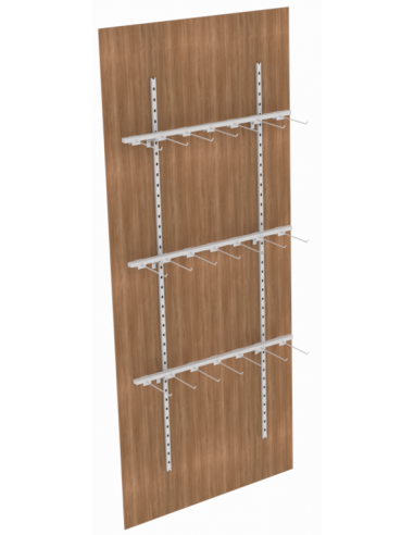 Modulo Expositor para Ganchos com 3...