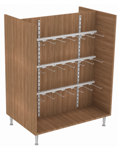 Gôndola 3 Réguas 3 Prateleiras