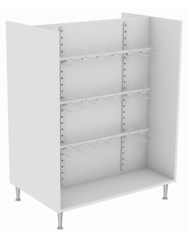 Gôndola 3 Réguas 3 Prateleiras