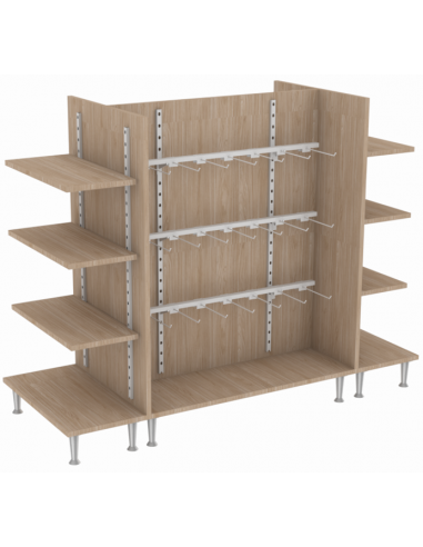 Gôndola 3 Réguas 3 Prateleiras