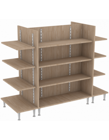 Gôndola 3 Réguas 3 Prateleiras