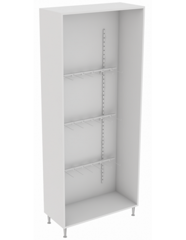 Colmeia para ganchos com 3 ou 6 réguas