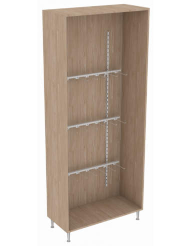 Colmeia para ganchos com 3 ou 6 réguas